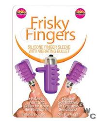 Frisky Fingers Silicone Vibrator