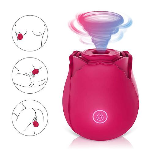 Rose Suction Vibrator