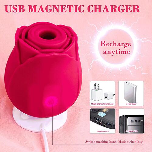 Rose Suction Vibrator