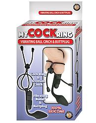 Vibrating Ball Cinch & Butt Plug